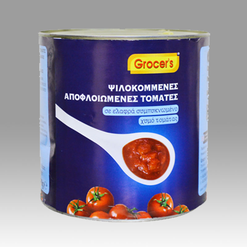 CHOPPED & PEELED TOMATOES Grocer's